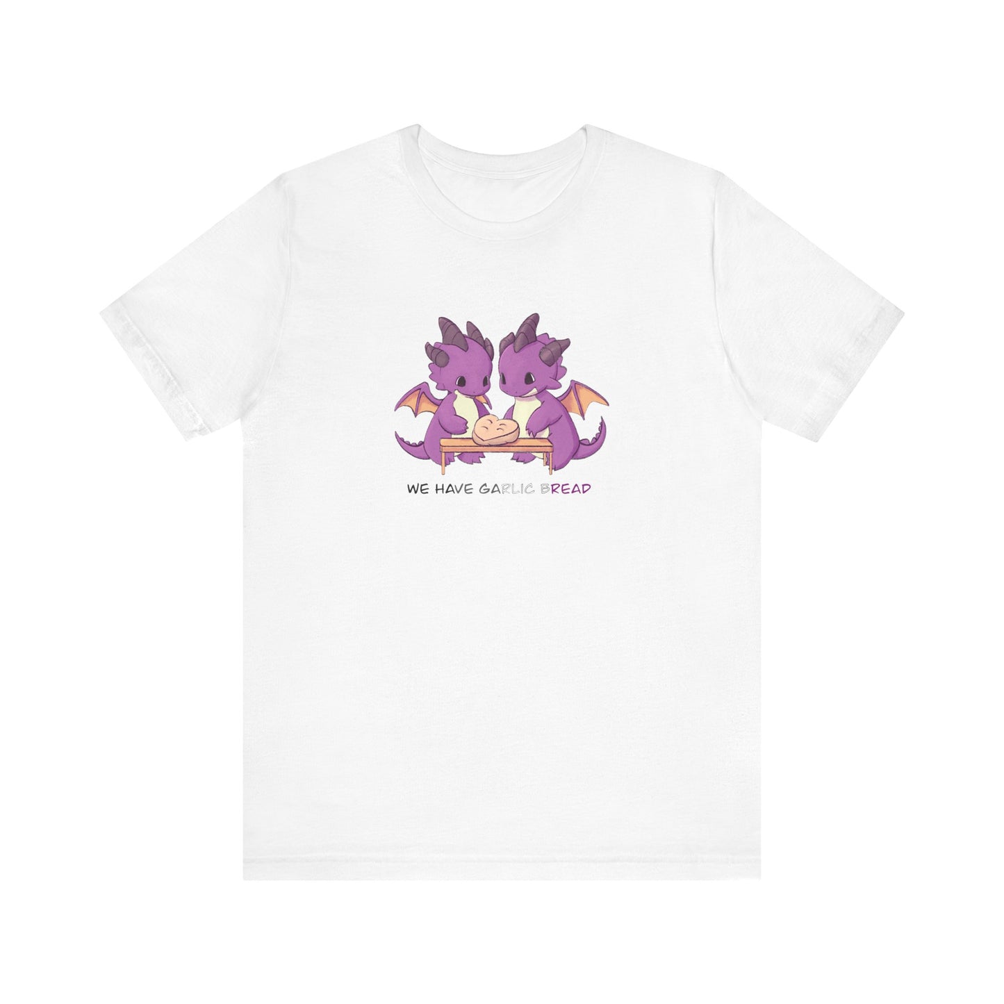 Ace Pride Dragon Garlic Bread T-Shirt