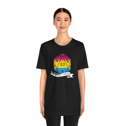 Pansexual Pride | This Is How I Roll | D20 Pride Unisex T-Shirt