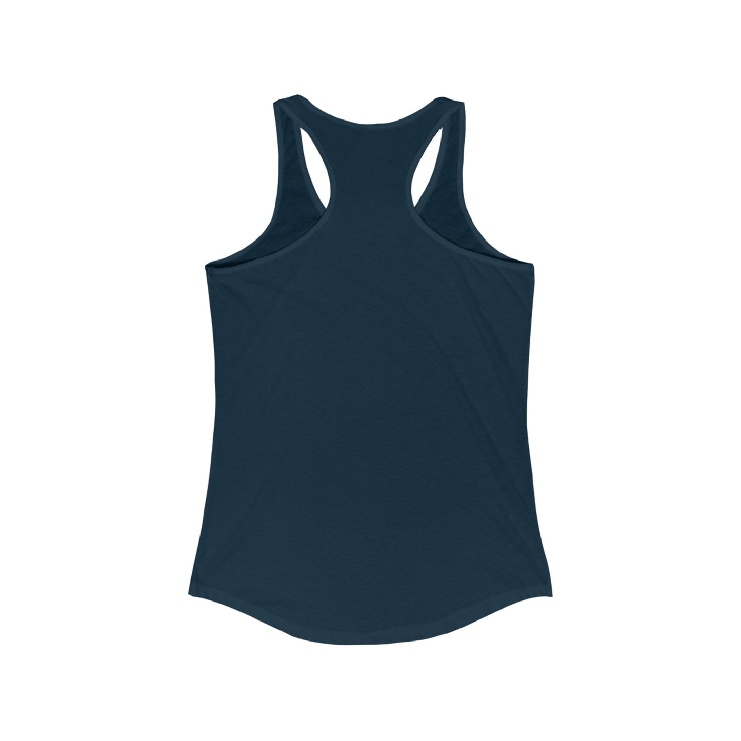 Women's Ideal Racerback Tank, D20 Floral Skeleton Ribcage, Gym Shirt