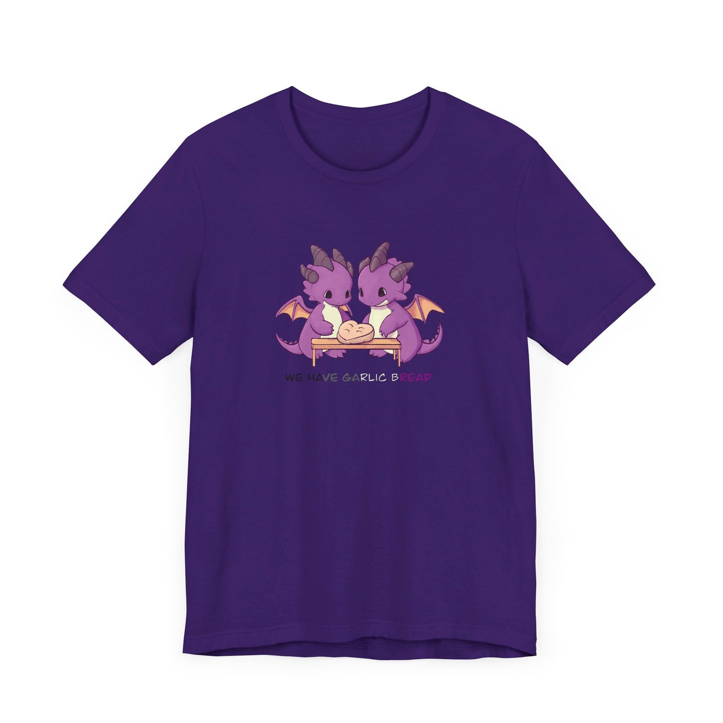 Ace Pride Dragon Garlic Bread T-Shirt