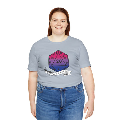 Bisexual Pride | This Is How I Roll | D20 Pride Unisex T-Shirt