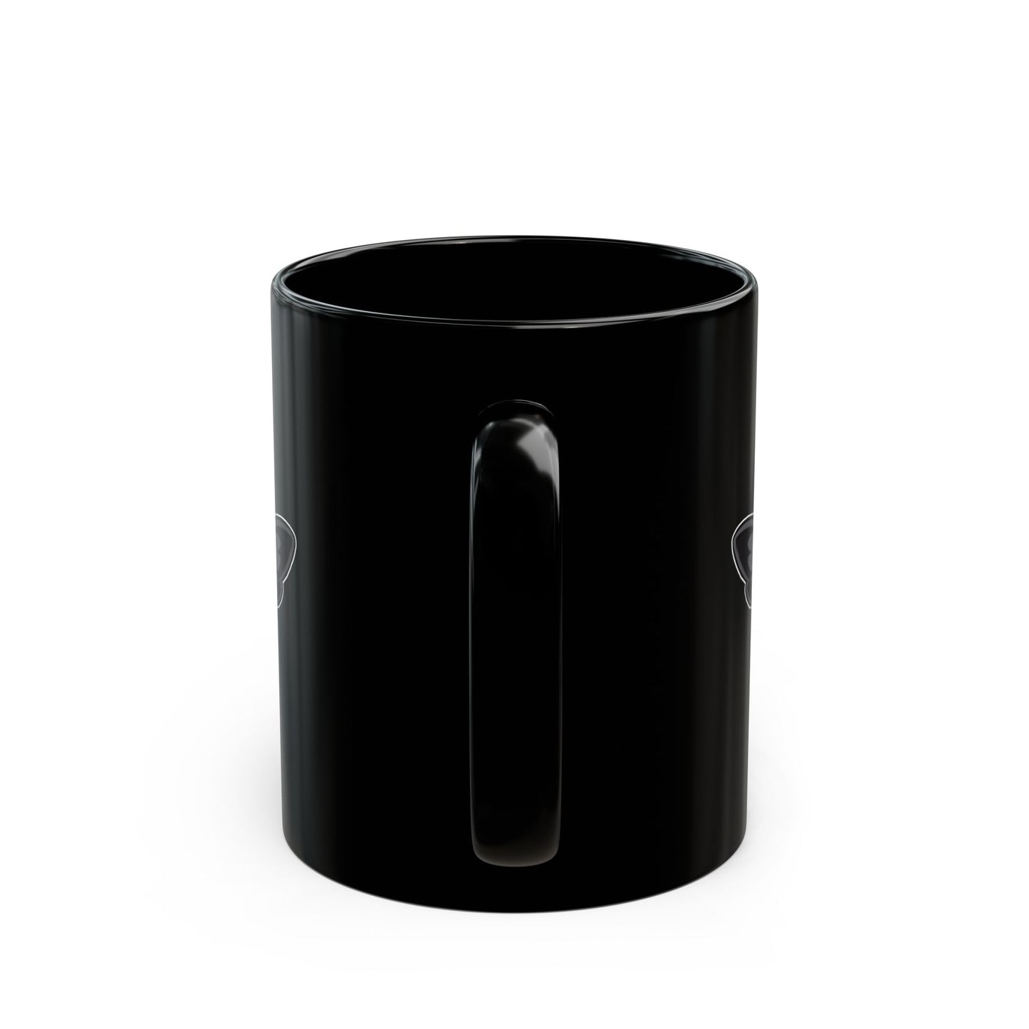 Cute Chibi Mothman, Dark Aesthetic Coffee Cup, Gift for Office, 11oz 15oz, Printed on Both Sides, Cryptid Lover's Tea Mug, Occult