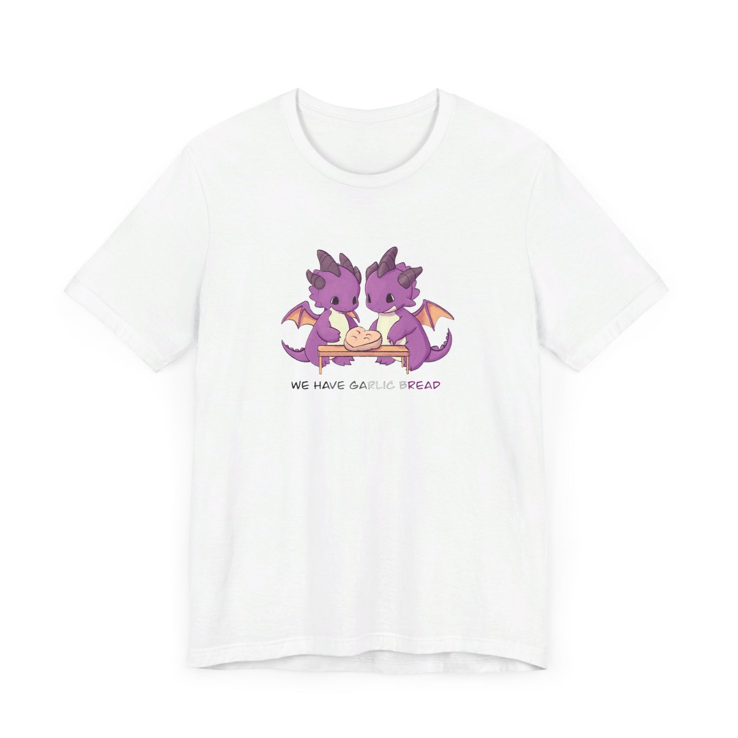 Ace Pride Dragon Garlic Bread T-Shirt