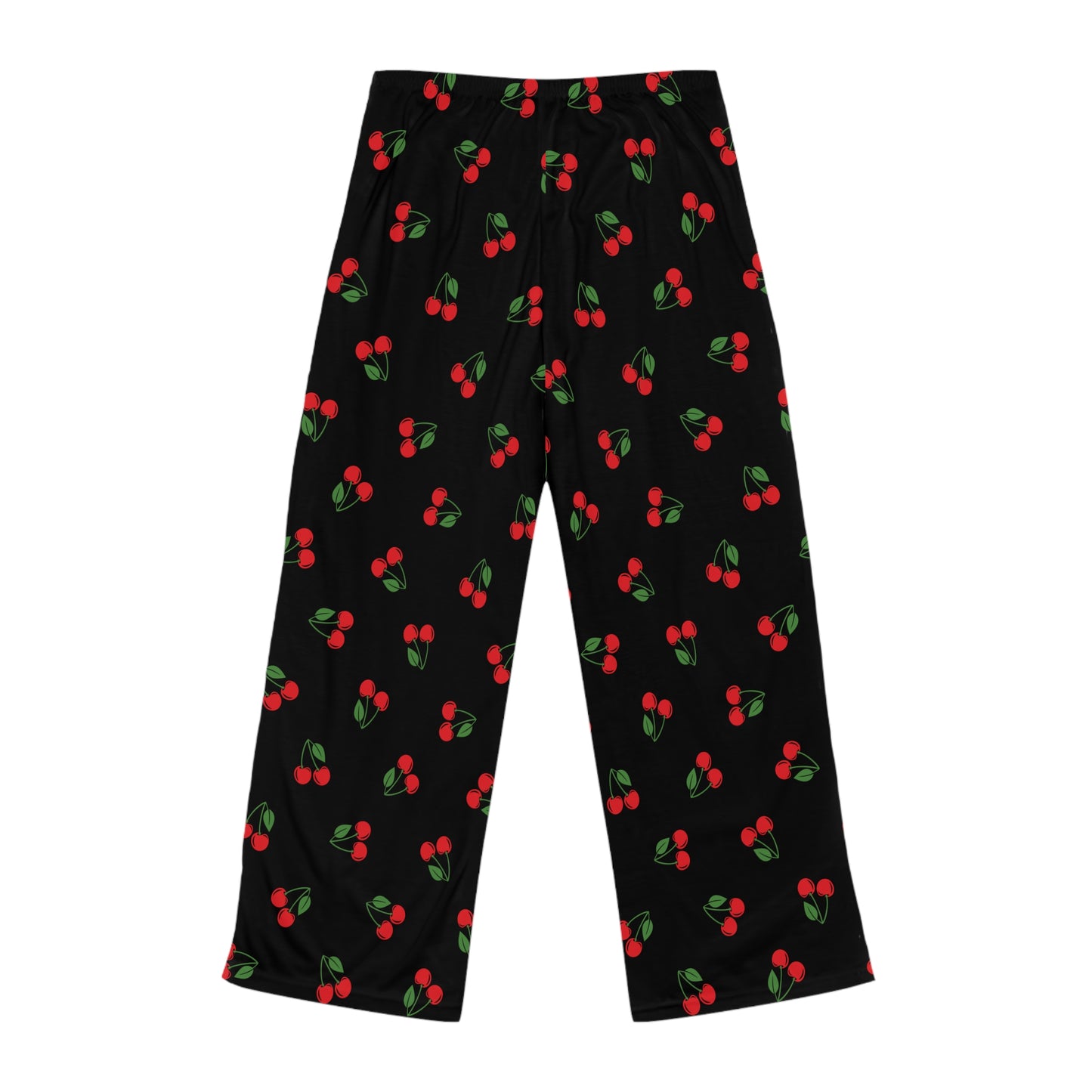Women's Cherry Pajama Pants, Comfortable Sleepwear, Cute Loungewear for Home, Gift for Her, Cozy PJs