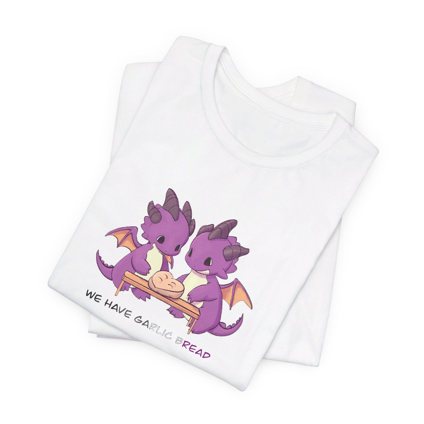 Ace Pride Dragon Garlic Bread T-Shirt