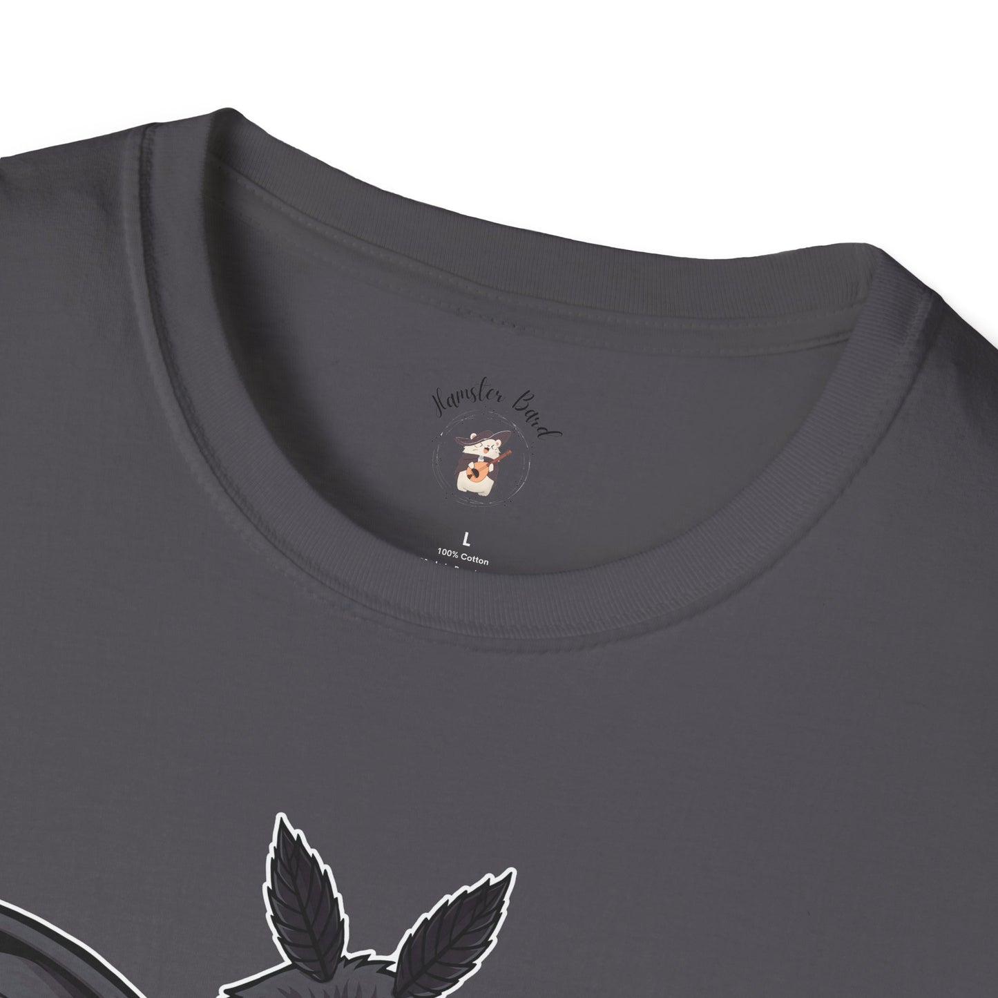 Cute Chibi Mothman T-Shirt, Cryptid Fan Shirt, Horror Graphic Tee, Halloween Gift for Cryptid Enthusiasts, Unisex Softstyle Shirt