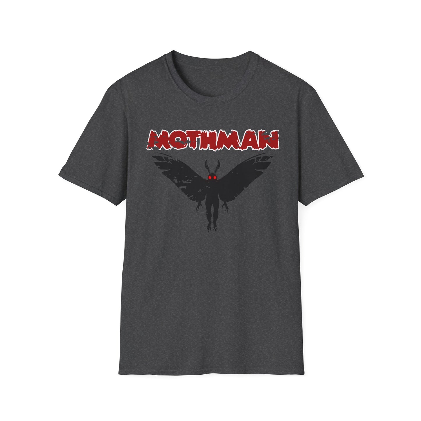 Cryptid Fan Shirt, Mothman Tee, Horror Graphic T-Shirt, Halloween Shirt, Grunge Style