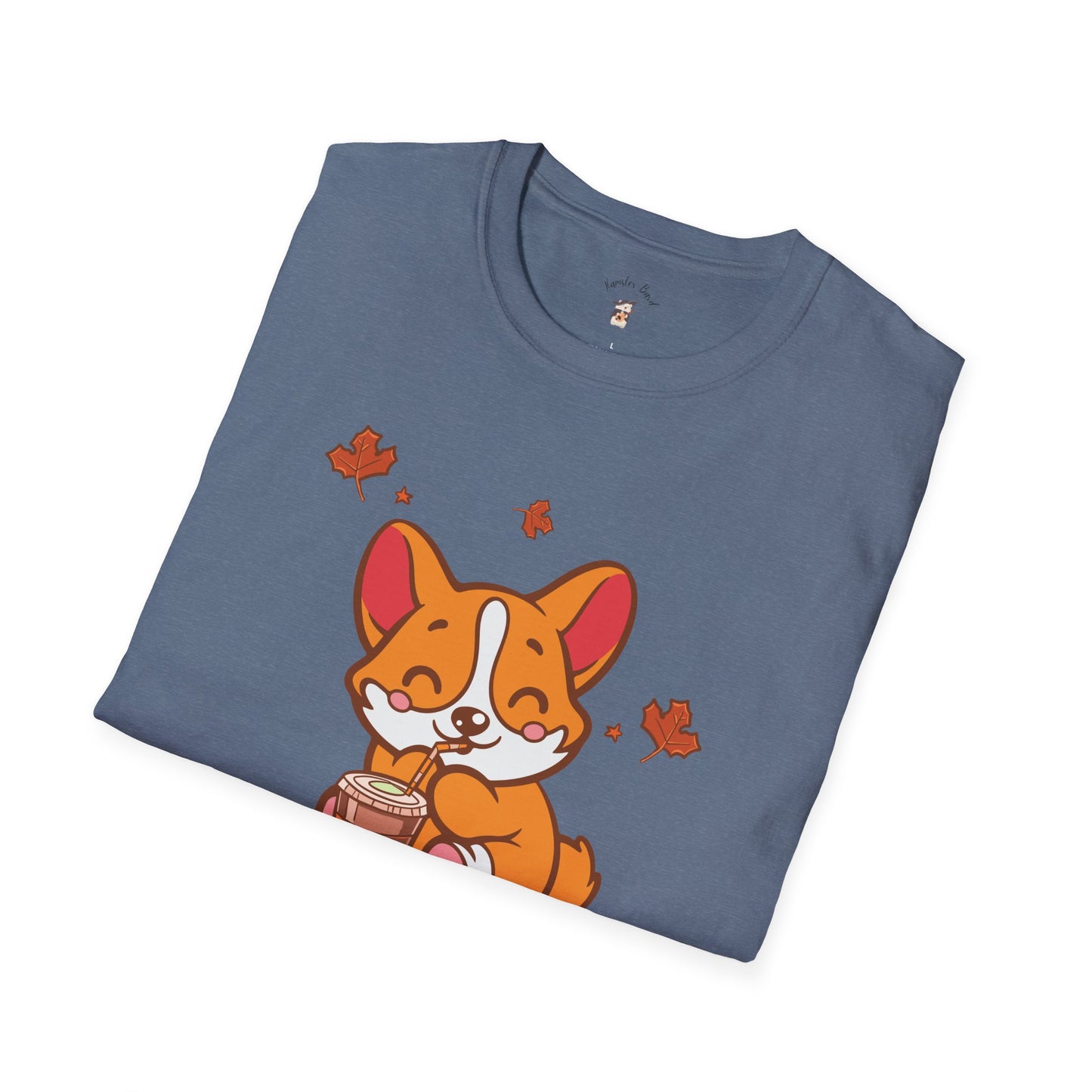 Cute Corgi, Coffee Lover tee Shirt, Halloween Fall