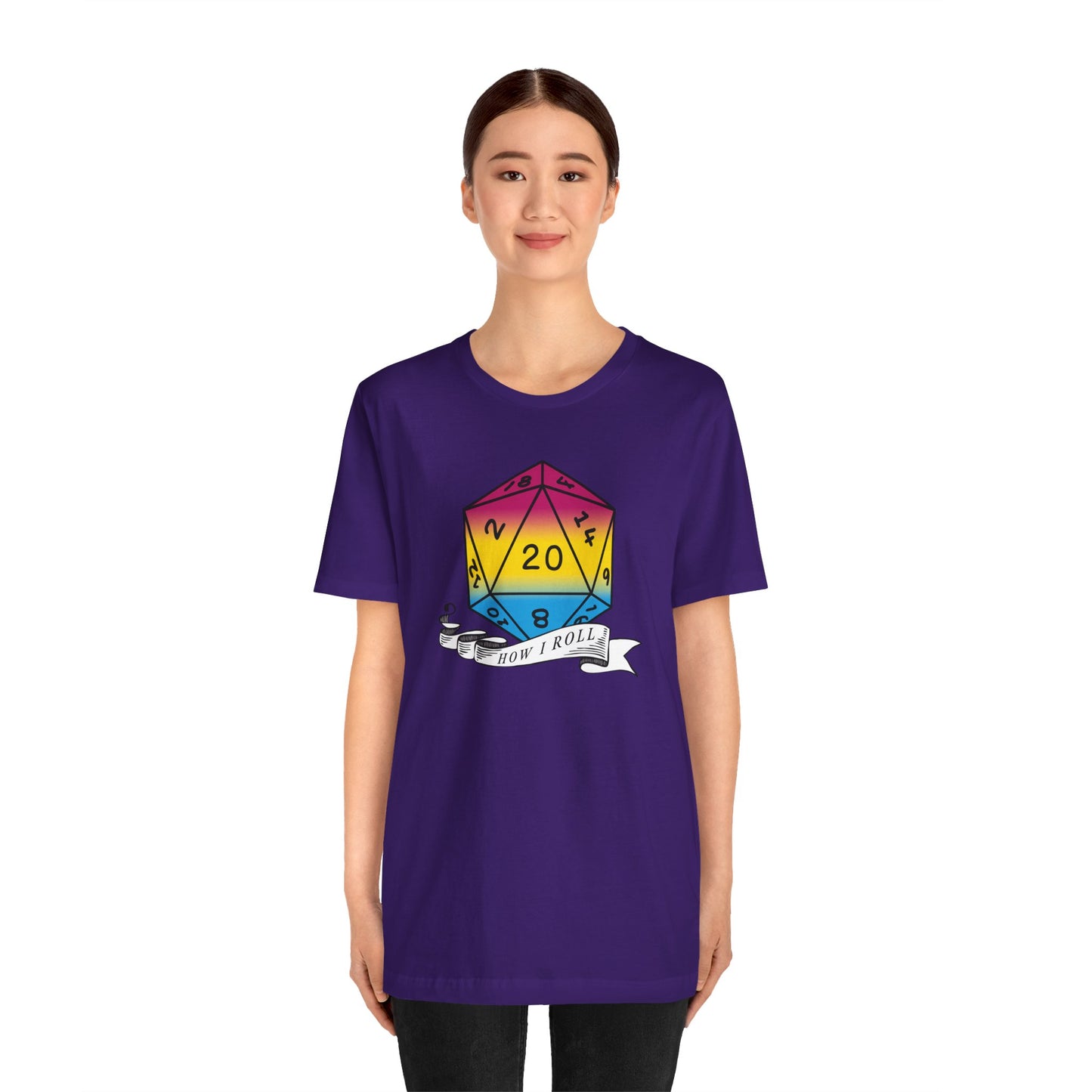 Pansexual Pride | This Is How I Roll | D20 Pride Unisex T-Shirt