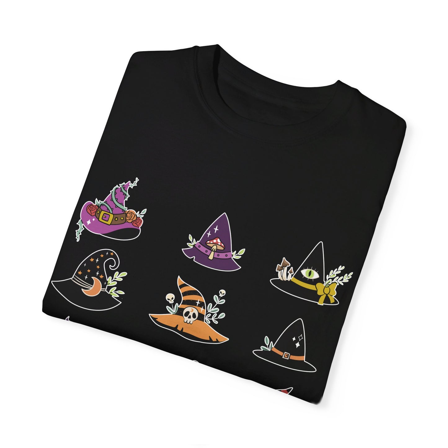 Spooky Cute Halloween Witch Hat T-shirt