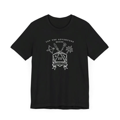 Co-Ed Gender Neutral Dungeons & Dragons Wedding Party T-Shirts |TTRPG | Unisex T-Shirt | Nerdy Non-Binary