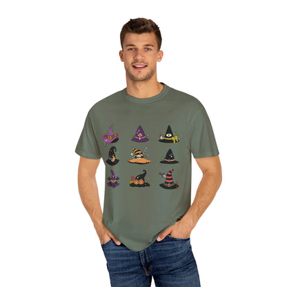 Spooky Cute Halloween Witch Hat T-shirt