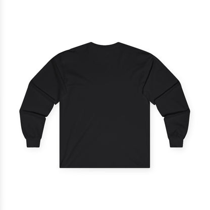 Chibi Mothman Long Sleeve Tee - Perfect for Fall, Halloween, Casual Wear. Fall Clothing, Halloween Shirt, Mothman Lover Gift, Cute Cryptid