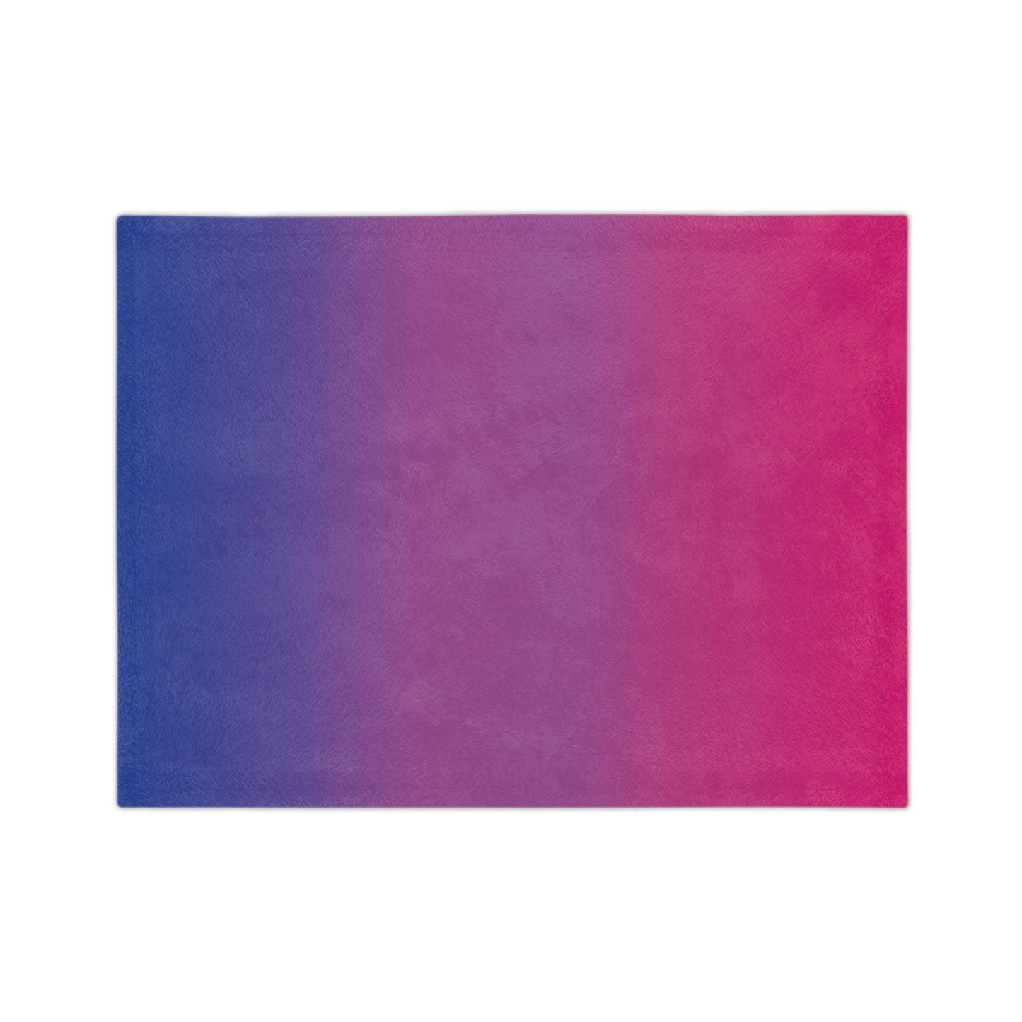 Bisexual Pride Flag Cozy Lightweight Velveteen Microfiber Blanket, Reading Blanket, Dorm Room Throw