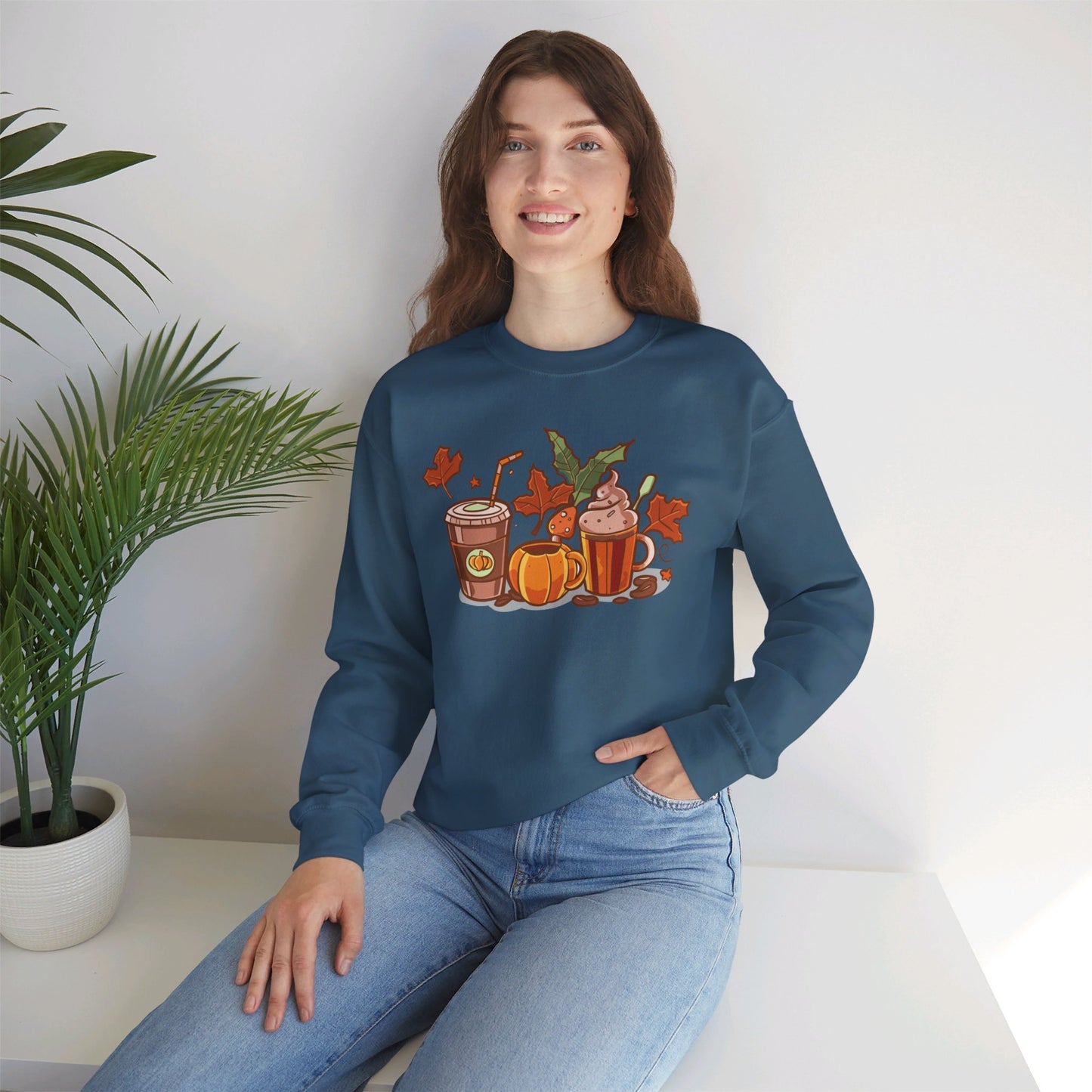 Cute Fall Vibes PSL Coffee Lover Sweatshirt