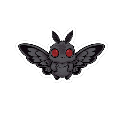 Kawaii Mothman Cute Chibi Decals for Laptops, Water Bottles, Journals, Gifts, and Party Favors, Decal, Laptop Sticker, Kiss-Cut Stickers