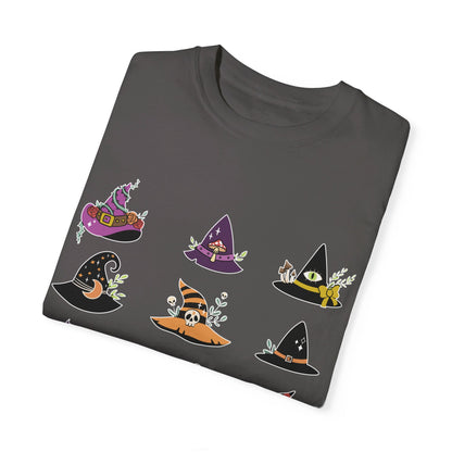 Spooky Cute Halloween Witch Hat T-shirt