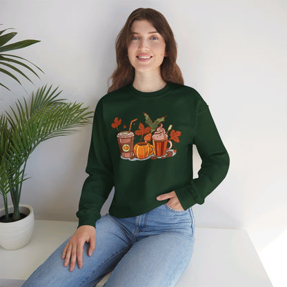 Cute Fall Vibes PSL Coffee Lover Sweatshirt