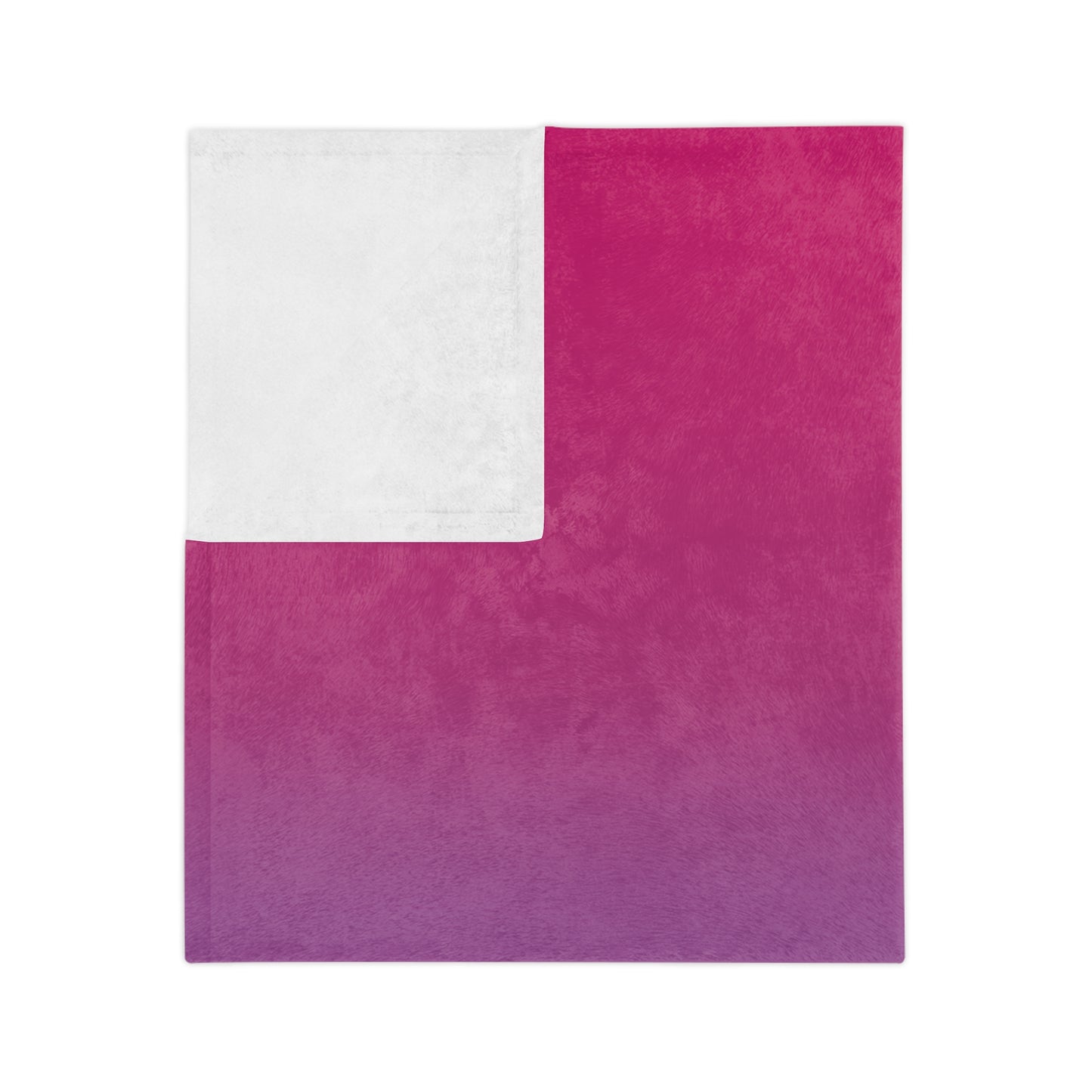 Bisexual Pride Flag Cozy Lightweight Velveteen Microfiber Blanket, Reading Blanket, Dorm Room Throw