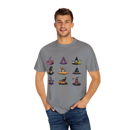 Spooky Cute Halloween Witch Hat T-shirt