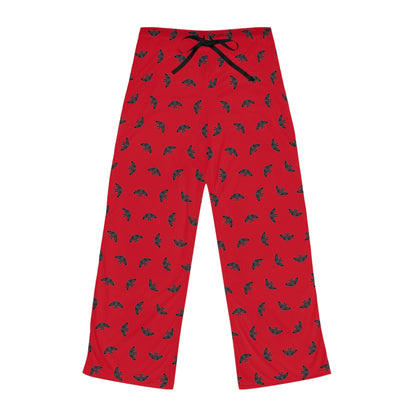 Cute Chibi Mothman Women's Pajama Pants, Comfortable Sleepwear, Cute Loungewear for Home, Gift for Her, Cozy PJs