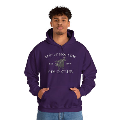 Headless Horseman Sleepy Hollow Polo Club Hoodie, Halloween Sweatshirt