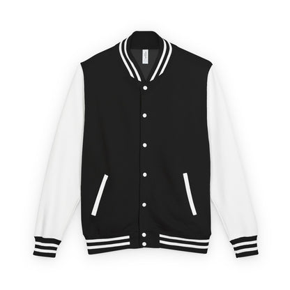 Mothman Letterman Jacket - Unisex Heavyweight Outerwear, Cute Gift for Fans, Cozy Casual Style, Fall Fashion, Spooky Apparel