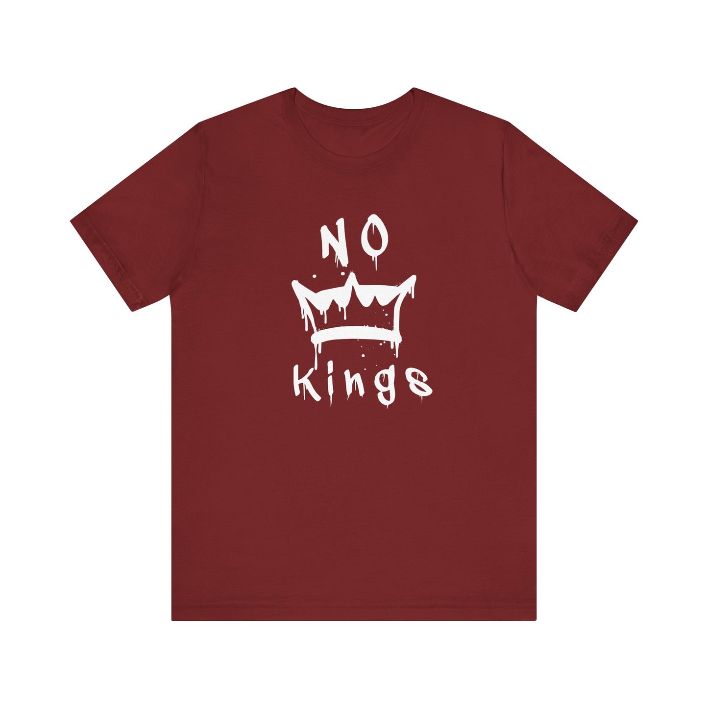 No Kings Unisex T-Shirt - Urban Graphic Tee, Protest Shirt, Activist Top, Political Tee, Rebellion Shirt, Social Justice Clothing