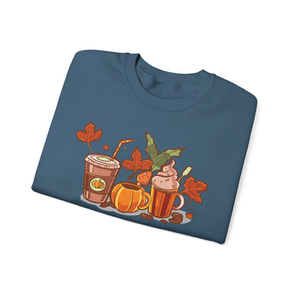 Cute Fall Vibes PSL Coffee Lover Sweatshirt