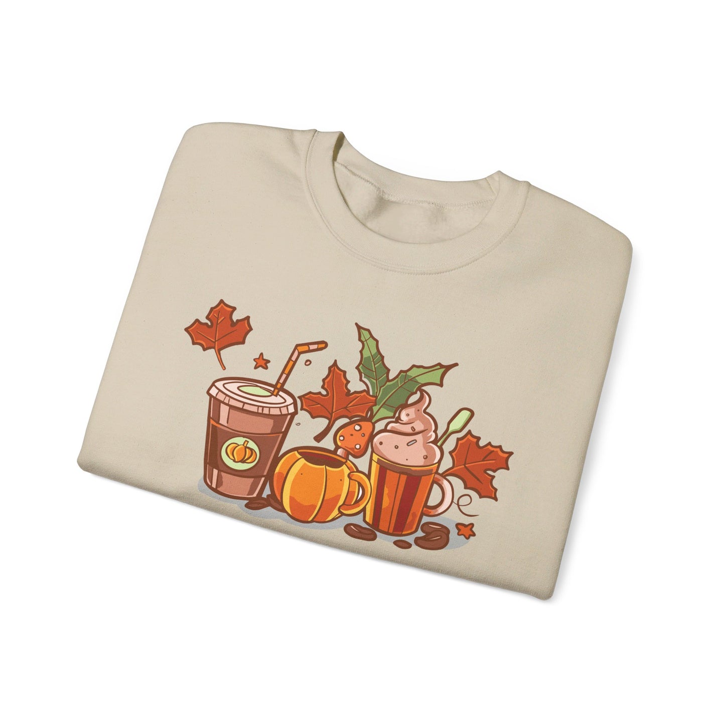 Cute Fall Vibes PSL Coffee Lover Sweatshirt