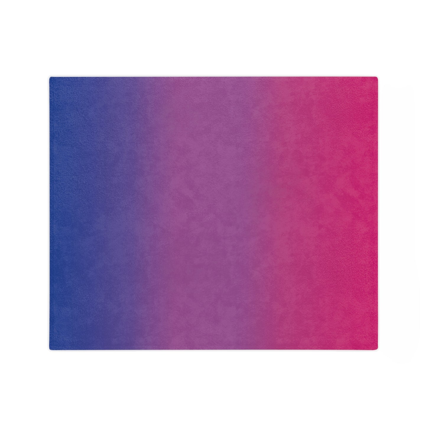 Bisexual Pride Flag Cozy Lightweight Velveteen Microfiber Blanket, Reading Blanket, Dorm Room Throw