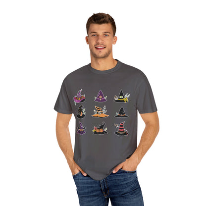 Spooky Cute Halloween Witch Hat T-shirt