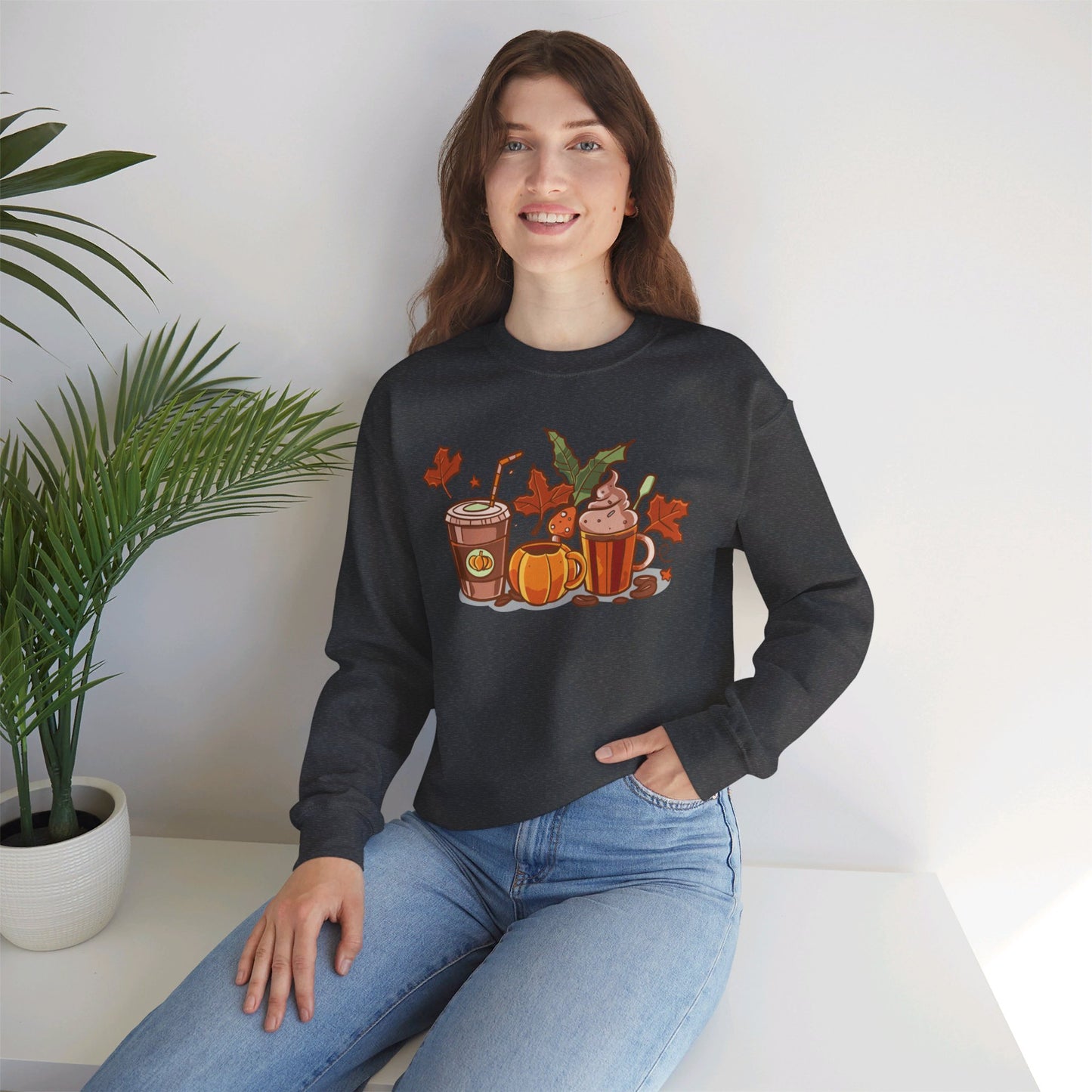 Cute Fall Vibes PSL Coffee Lover Sweatshirt