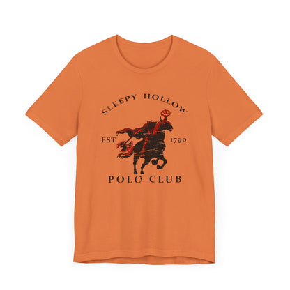 Headless Horseman Sleepy Hollow Polo Club Halloween T-Shirt