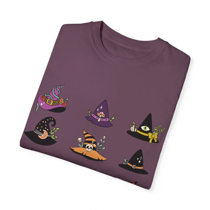 Spooky Cute Halloween Witch Hat T-shirt