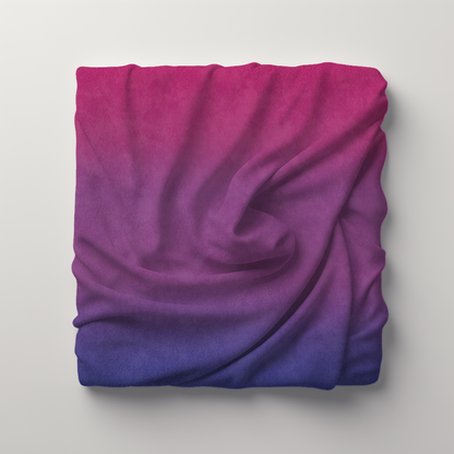 Bisexual Pride Flag Cozy Lightweight Velveteen Microfiber Blanket, Reading Blanket, Dorm Room Throw