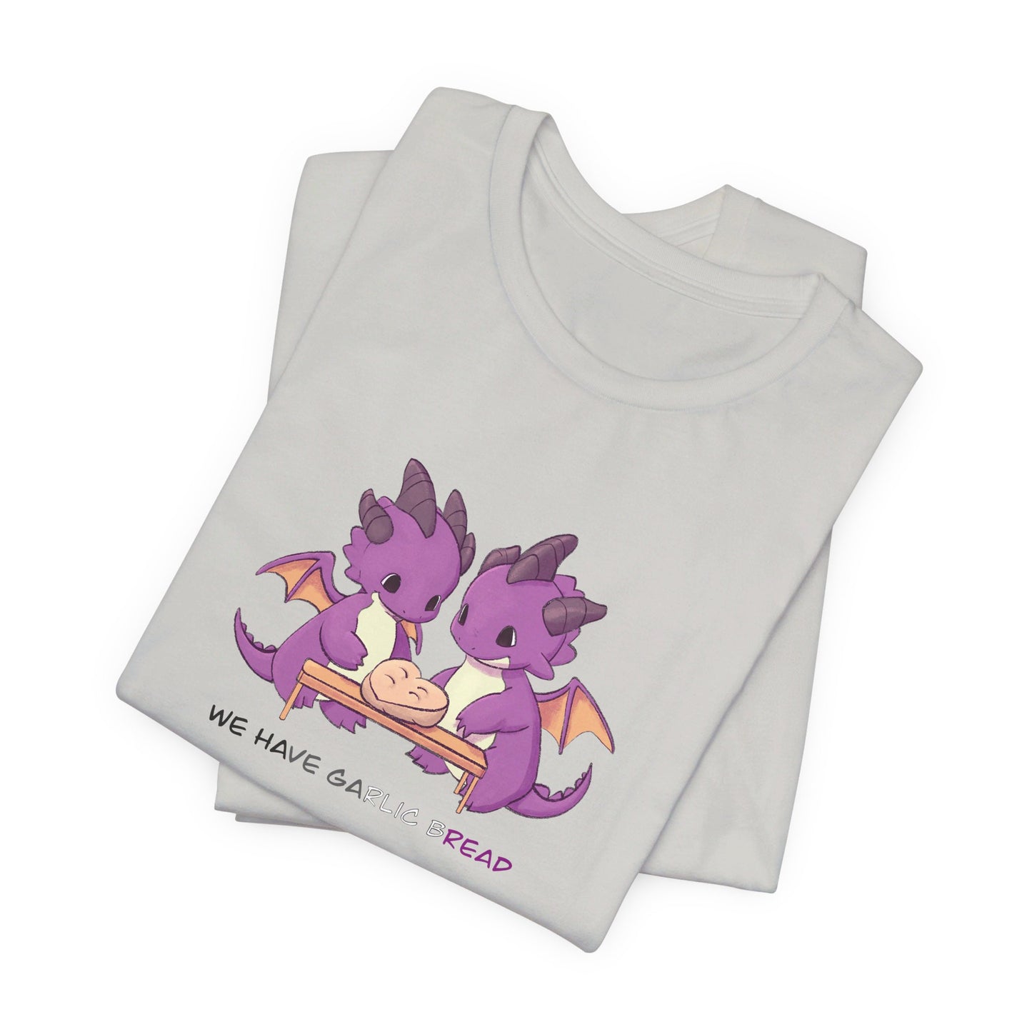 Ace Pride Dragon Garlic Bread T-Shirt