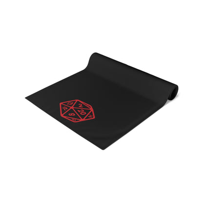 D20 Roll For Initiative Table Runner, Game Night, DnD Table. Gaming Table,  (Cotton, Poly)