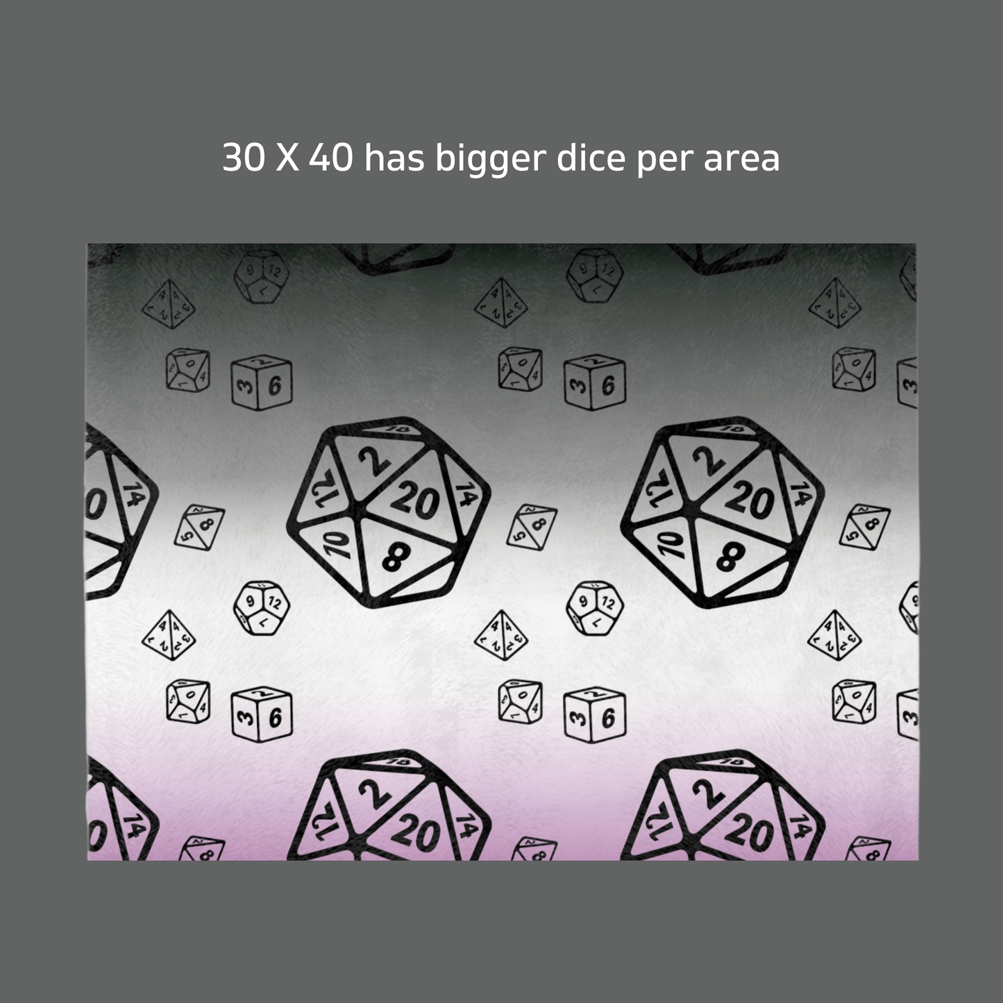 D20 Asexual Pride Flag Lightweight Velveteen Microfiber Blanket
