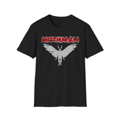 Cryptid Fan Shirt, Mothman Tee, Horror Graphic T-Shirt, Halloween Shirt, Grunge Style