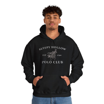 Headless Horseman Sleepy Hollow Polo Club Hoodie, Halloween Sweatshirt