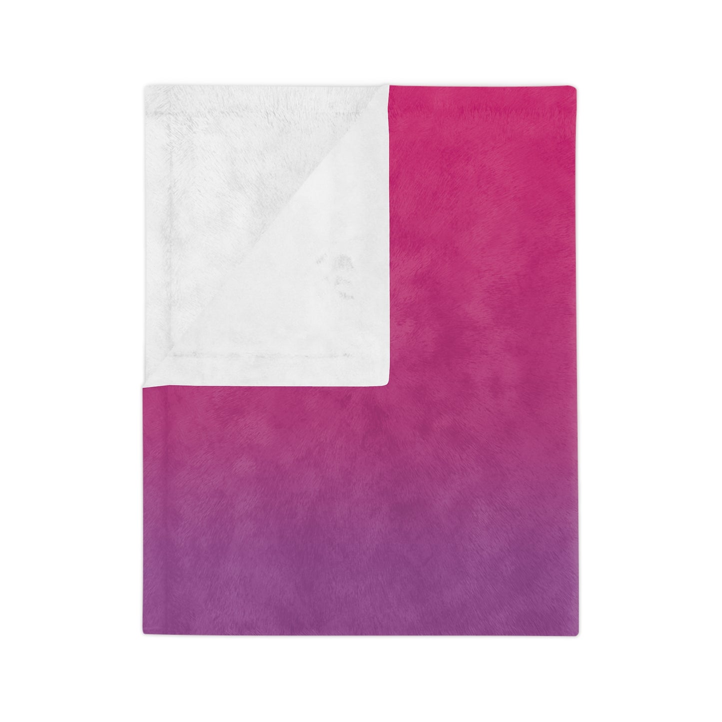 Bisexual Pride Flag Cozy Lightweight Velveteen Microfiber Blanket, Reading Blanket, Dorm Room Throw