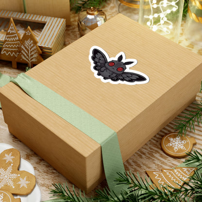 Kawaii Mothman Cute Chibi Decals for Laptops, Water Bottles, Journals, Gifts, and Party Favors, Decal, Laptop Sticker, Kiss-Cut Stickers