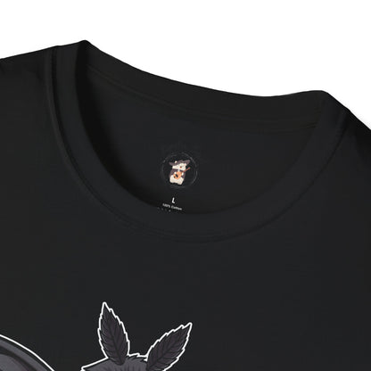 Cute Chibi Mothman T-Shirt, Cryptid Fan Shirt, Horror Graphic Tee, Halloween Gift for Cryptid Enthusiasts, Unisex Softstyle Shirt