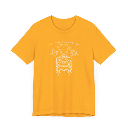 Co-Ed Gender Neutral Dungeons & Dragons Wedding Party T-Shirts |TTRPG | Unisex T-Shirt | Nerdy Non-Binary