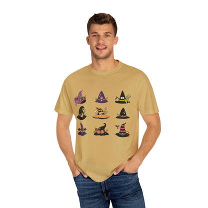 Spooky Cute Halloween Witch Hat T-shirt