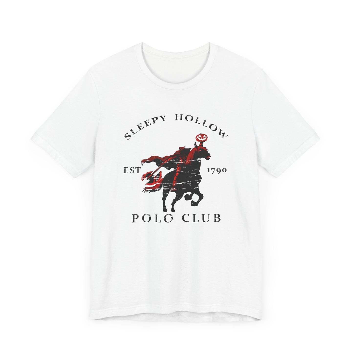 Headless Horseman Sleepy Hollow Polo Club Halloween T-Shirt