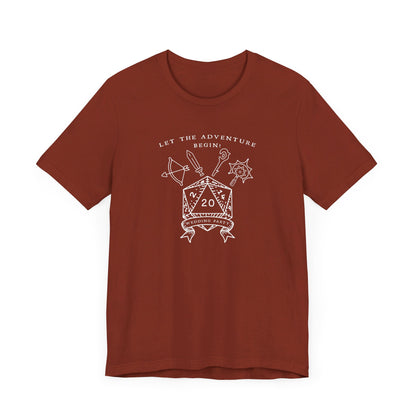 Co-Ed Gender Neutral Dungeons & Dragons Wedding Party T-Shirts |TTRPG | Unisex T-Shirt | Nerdy Non-Binary