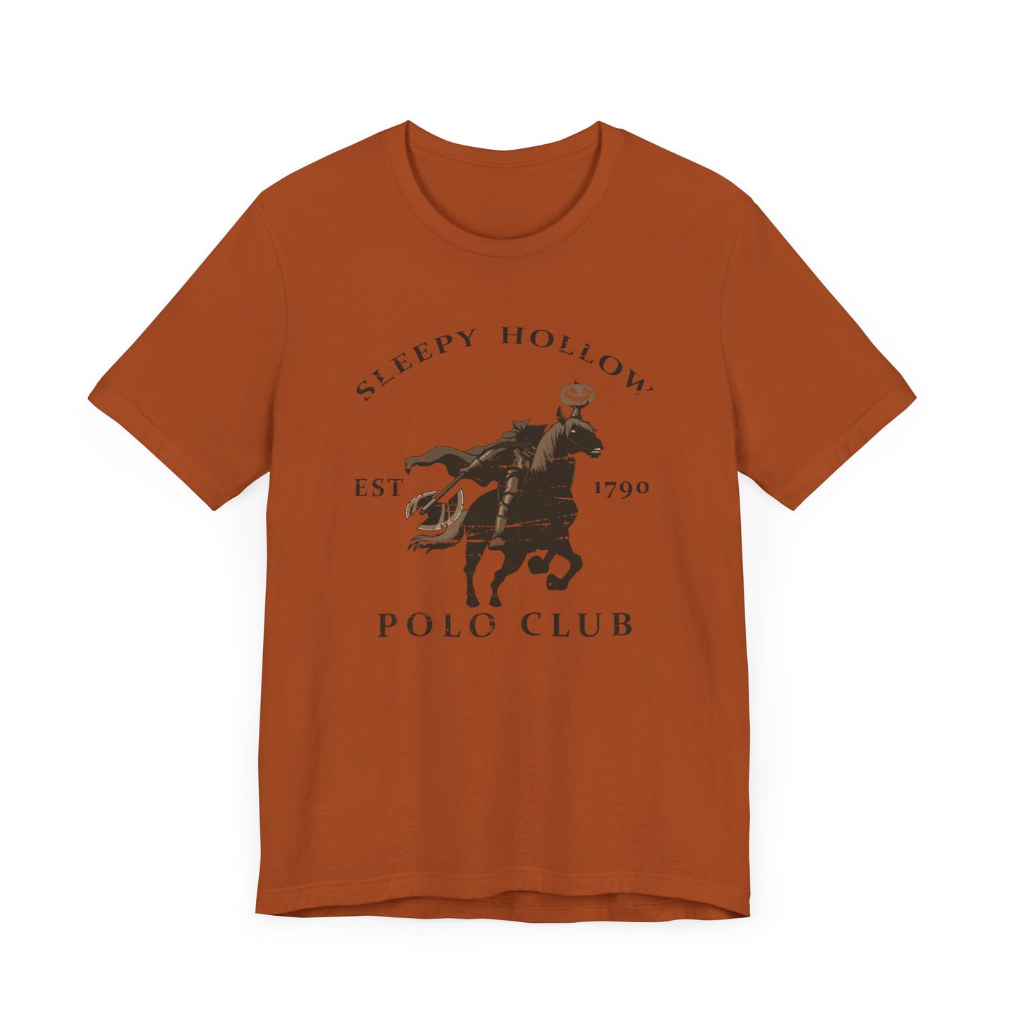 Headless Horseman Sleepy Hollow Polo Club Halloween T-Shirt