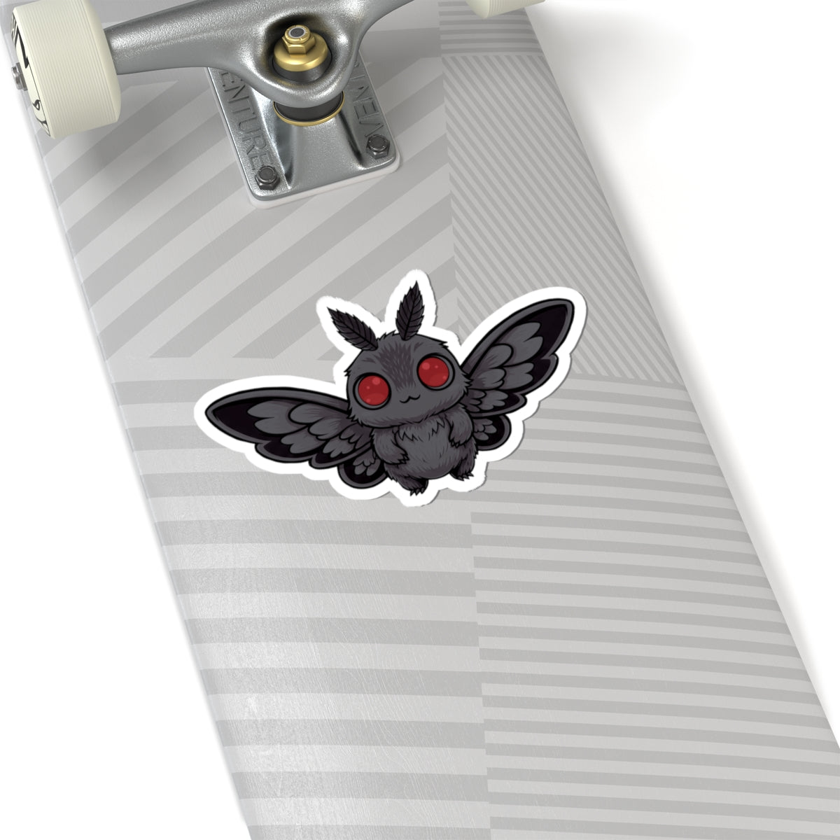 Kawaii Mothman Cute Chibi Decals for Laptops, Water Bottles, Journals, Gifts, and Party Favors, Decal, Laptop Sticker, Kiss-Cut Stickers